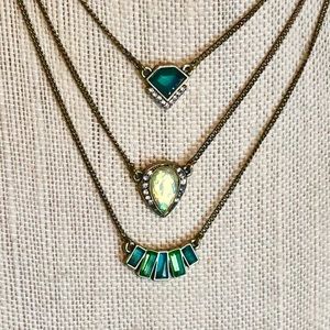 C + I 3 Tier Marquesas Convertible Necklace